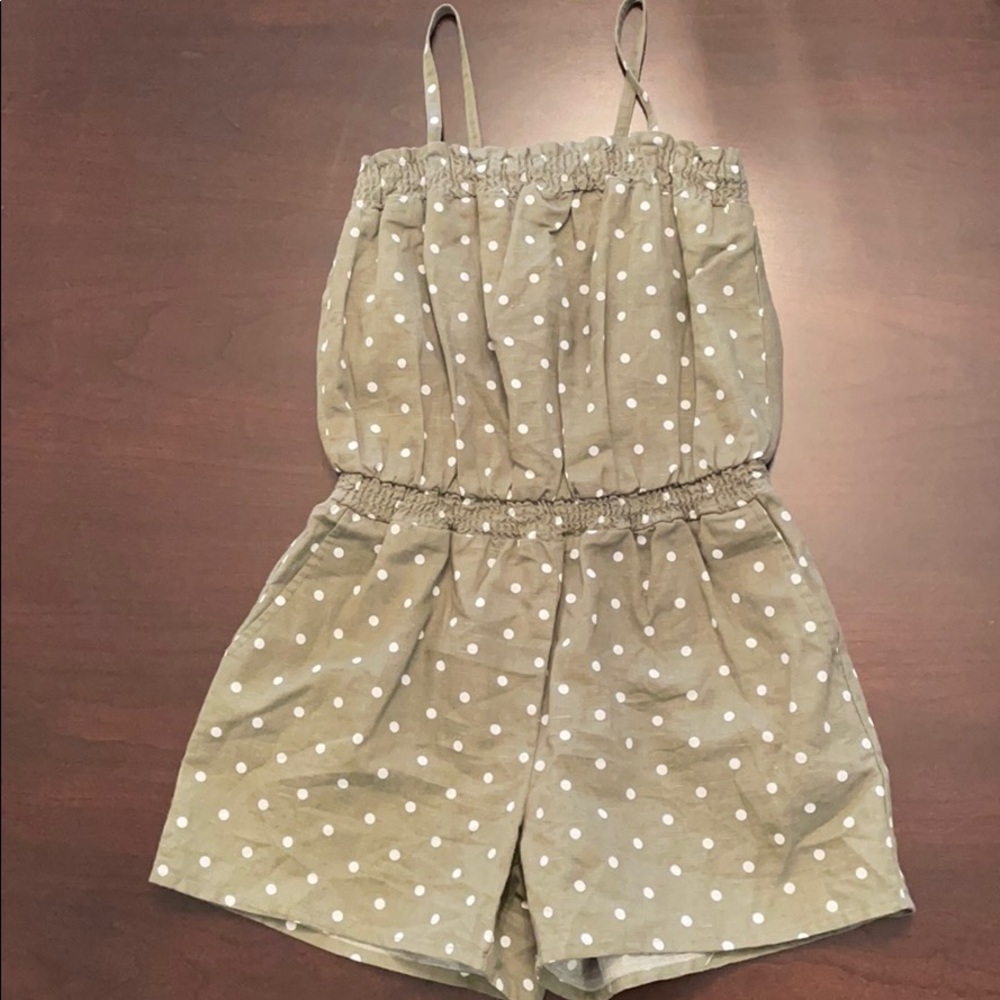 Gap Army Green Romper